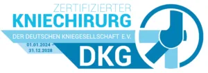 Zertifizierung der DKG als Kniechirurg für Herr Dr. Speck